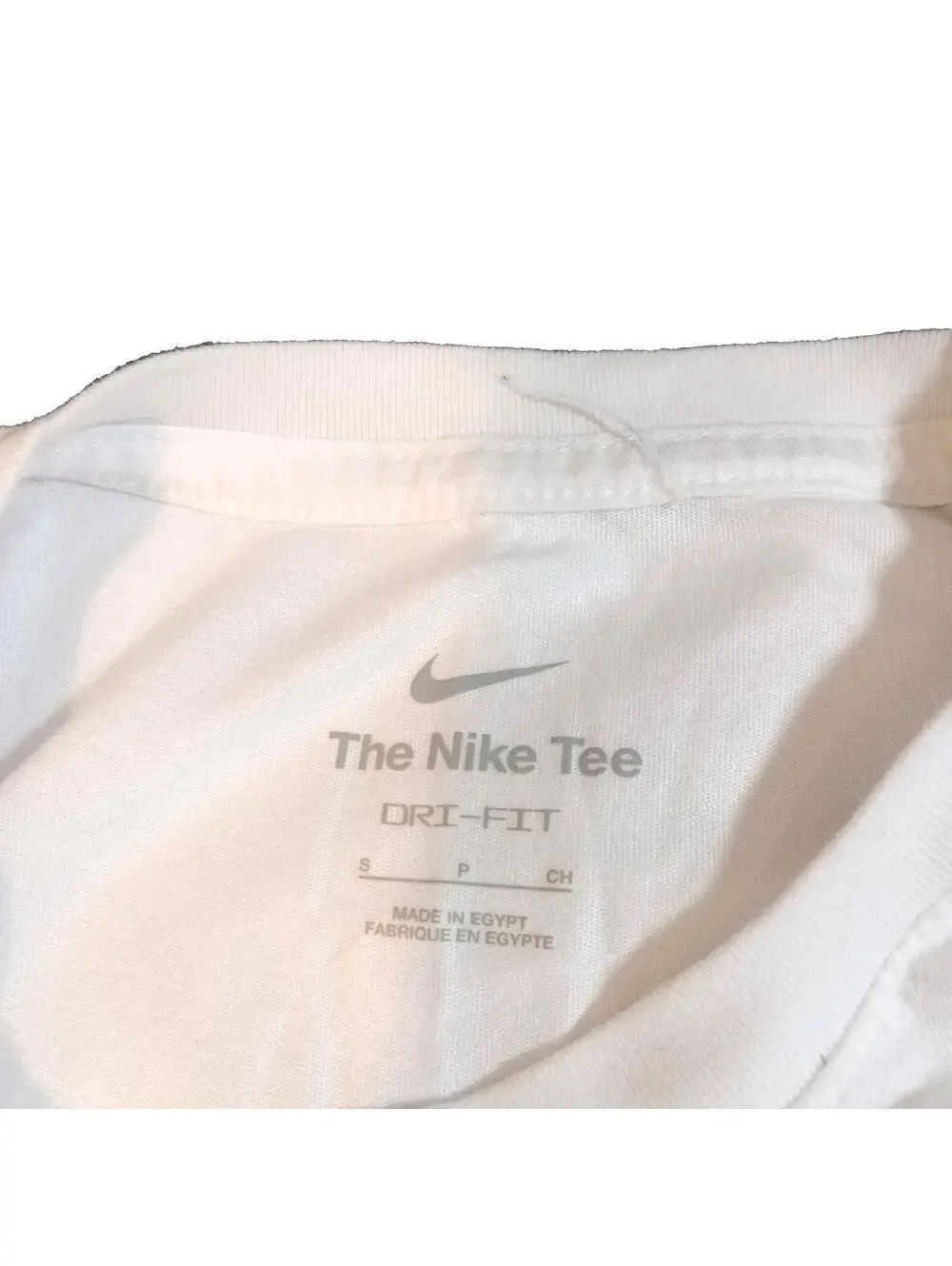 Nike Tee Graphic Sporty Streetwear Womens Small White Black 